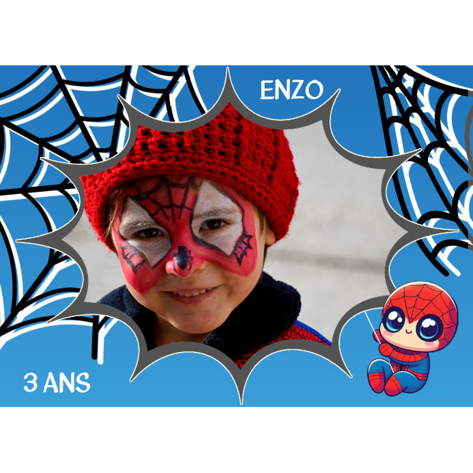 Foto comestível de aranha a preço baixo - formato A4!