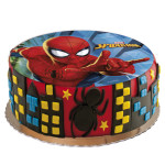 Bolo de aniversário do Homem-Aranha