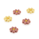 Molde de silicone flores para chocolates - Silikomart
