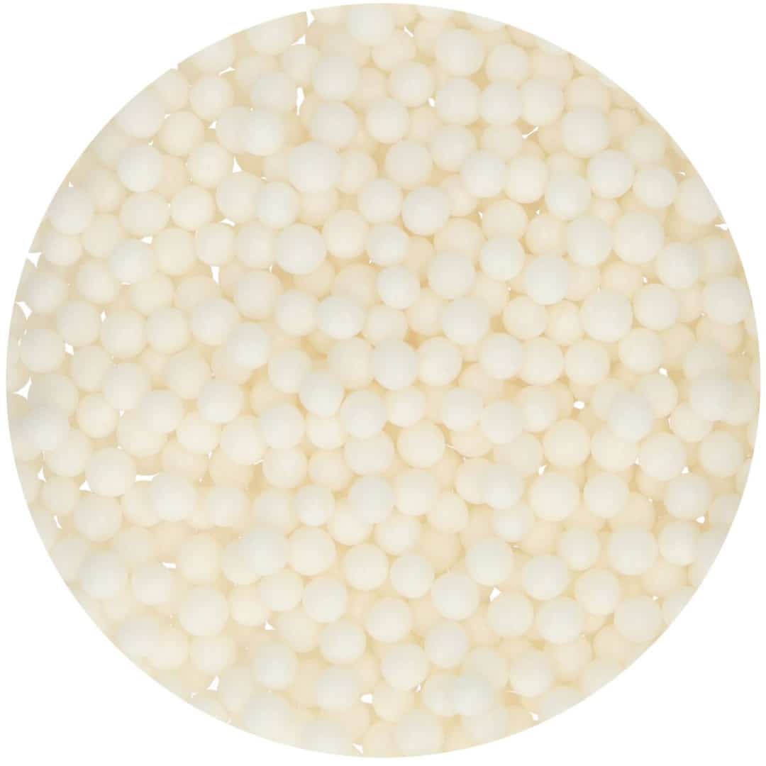 Pérolas de açúcar branco - Cake Design