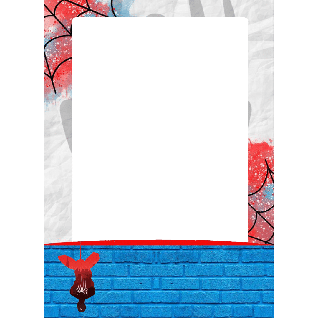 Foto comestível de uniforme de aranha A4