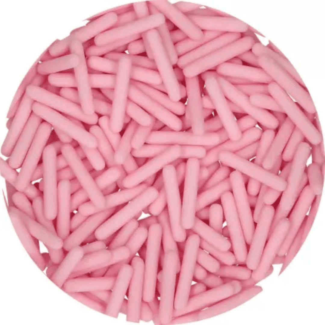 Palitos de Açúcar Rosa Funcakes