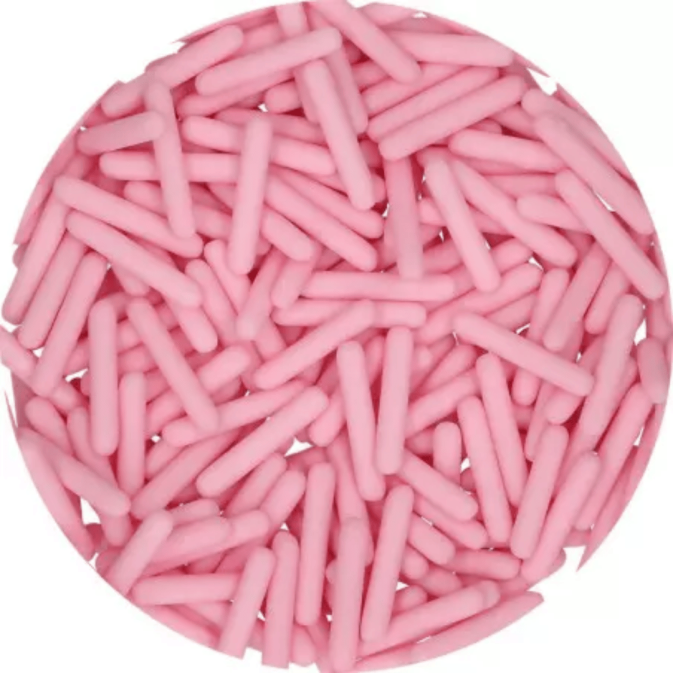 Palitos de Açúcar Rosa Funcakes
