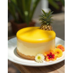 Sobremesa de abacaxi com purê de frutas - Ravifruit