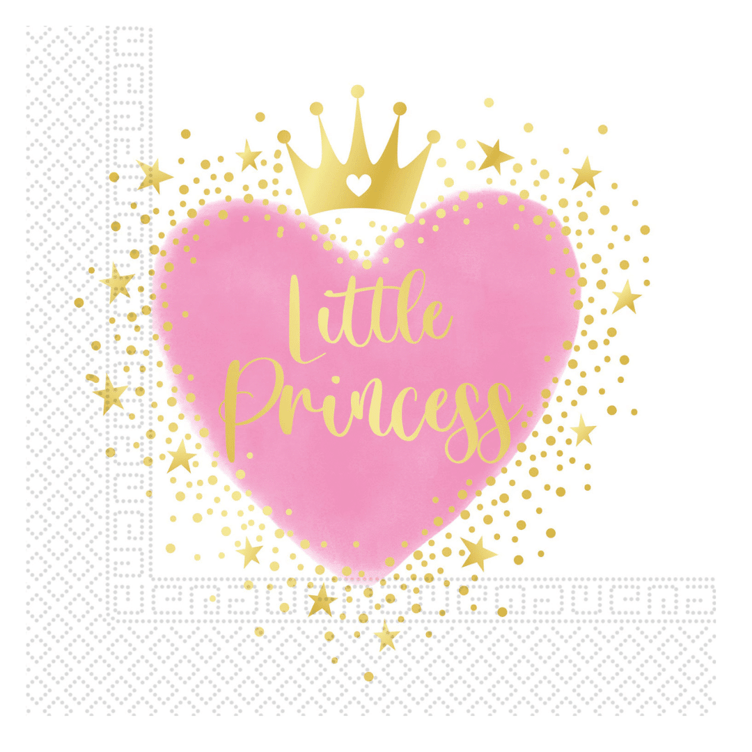 Guardanapos Minha Princesinha 33x33 cm