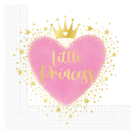 Guardanapos Minha Princesinha 33x33 cm