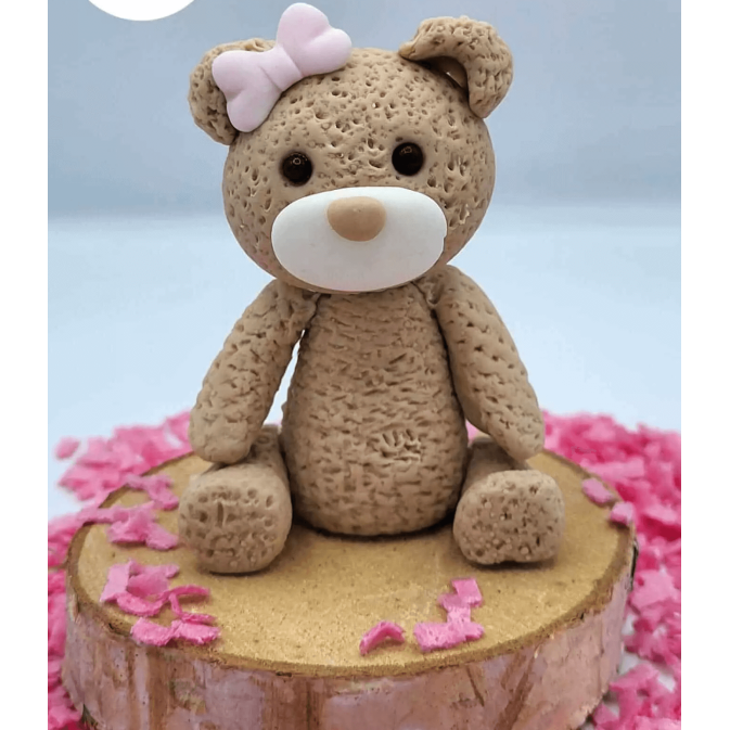 Molde para modelar urso em pasta de açúcar | Material de design de bolo