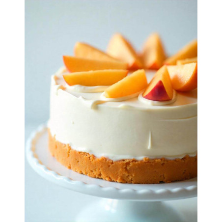 Purê de pêssego branco de ravifruta