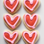 6 cortadores de biscoitos em formato de coração | Equipamentos para confeitaria