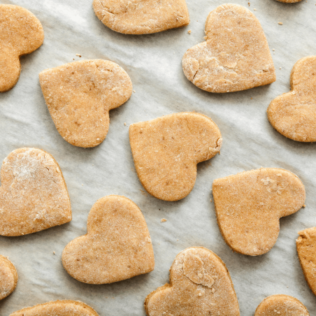 6 cortadores de biscoitos em formato de coração | Equipamentos para confeitaria