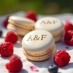 macarons personalizados com texto