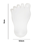 Cortador de biscoitos pés de bebê tamanho 9 cm