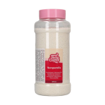 pote de mini pérolas de açúcar branco 1 mm - 800 gr