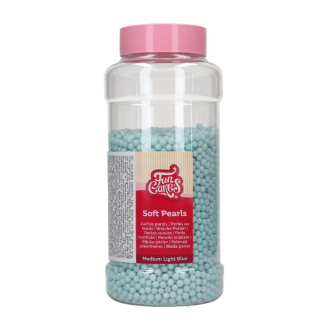 pote de pérolas de açúcar azul 5 mm - 500 gr