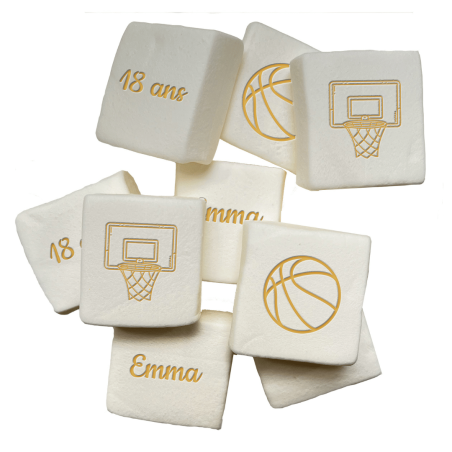basquete de marshmallows