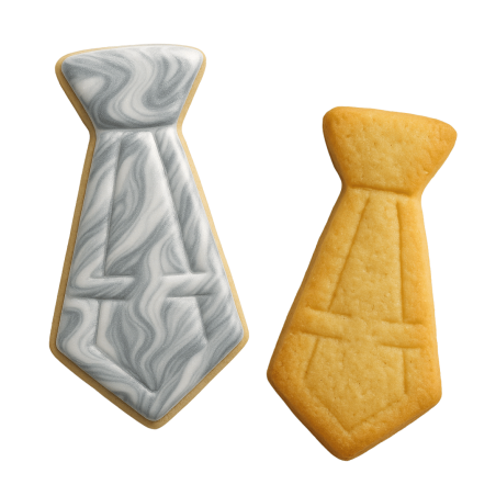 Cortador de biscoitos de gravata 9 cm