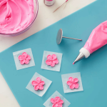 decorações de creme de manteiga