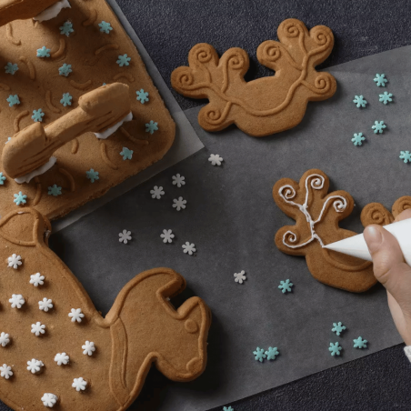 biscoito decorado com glacê