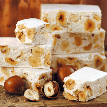 nougat feito com xarope de glicose