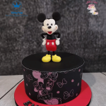Bolo de pasta de açúcar do Mickey