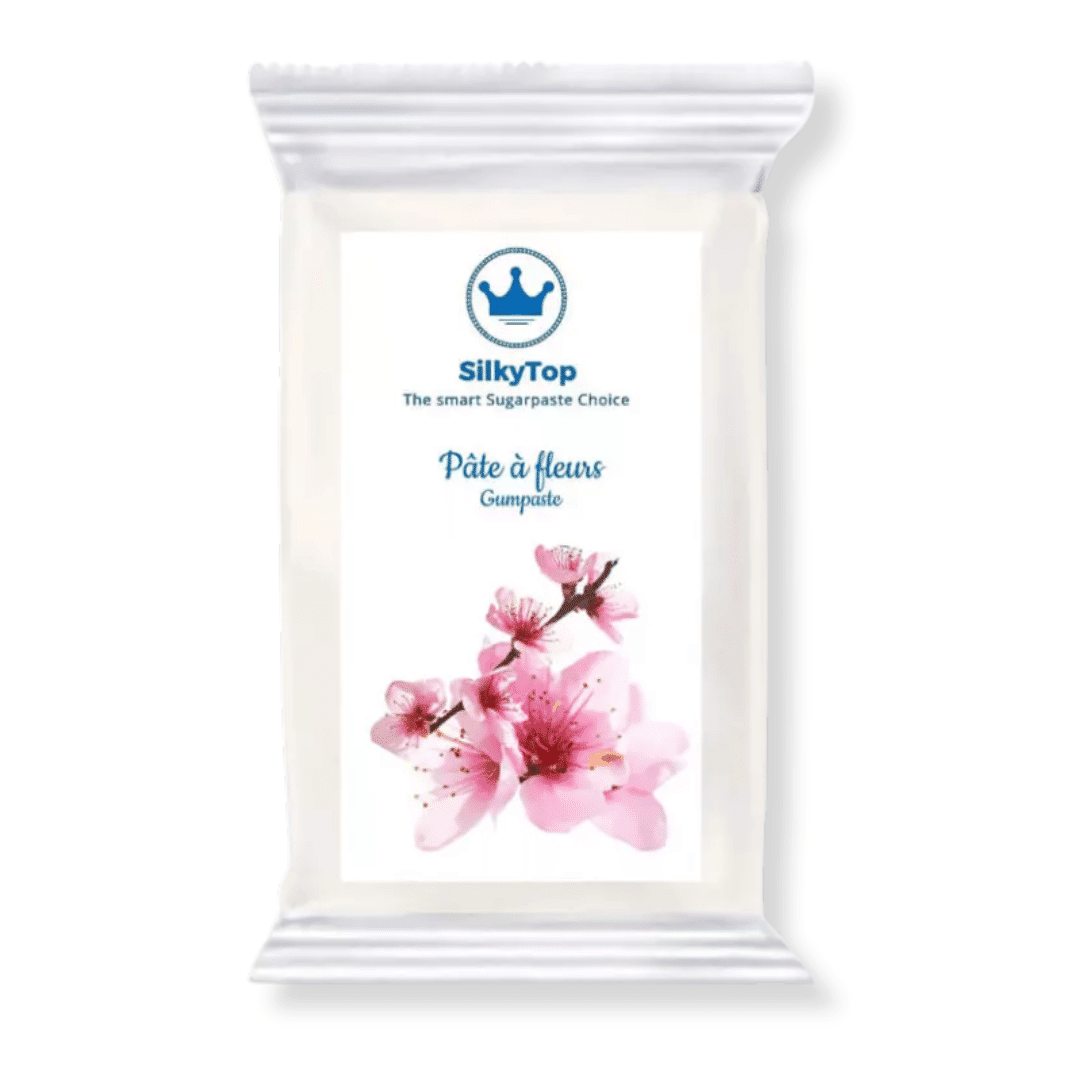 Pasta de goma branca - Pasta de flores - Silkytop - 250g