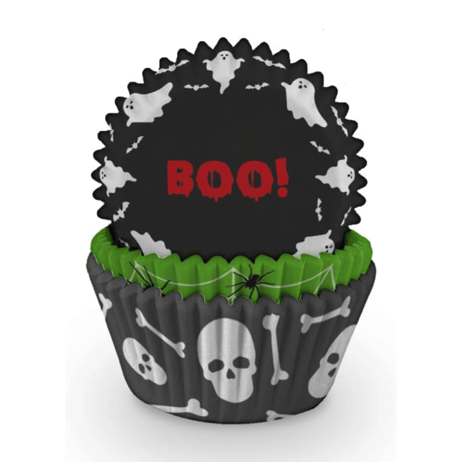 75 forminhas para cupcakes de Halloween