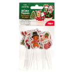 16 Topos de bolo de papel Noël