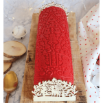 Tapete de silicone para moldes de troncos de Natal Scrapcooking