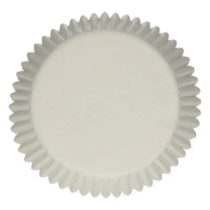 48 forminhas de cupcake brancas