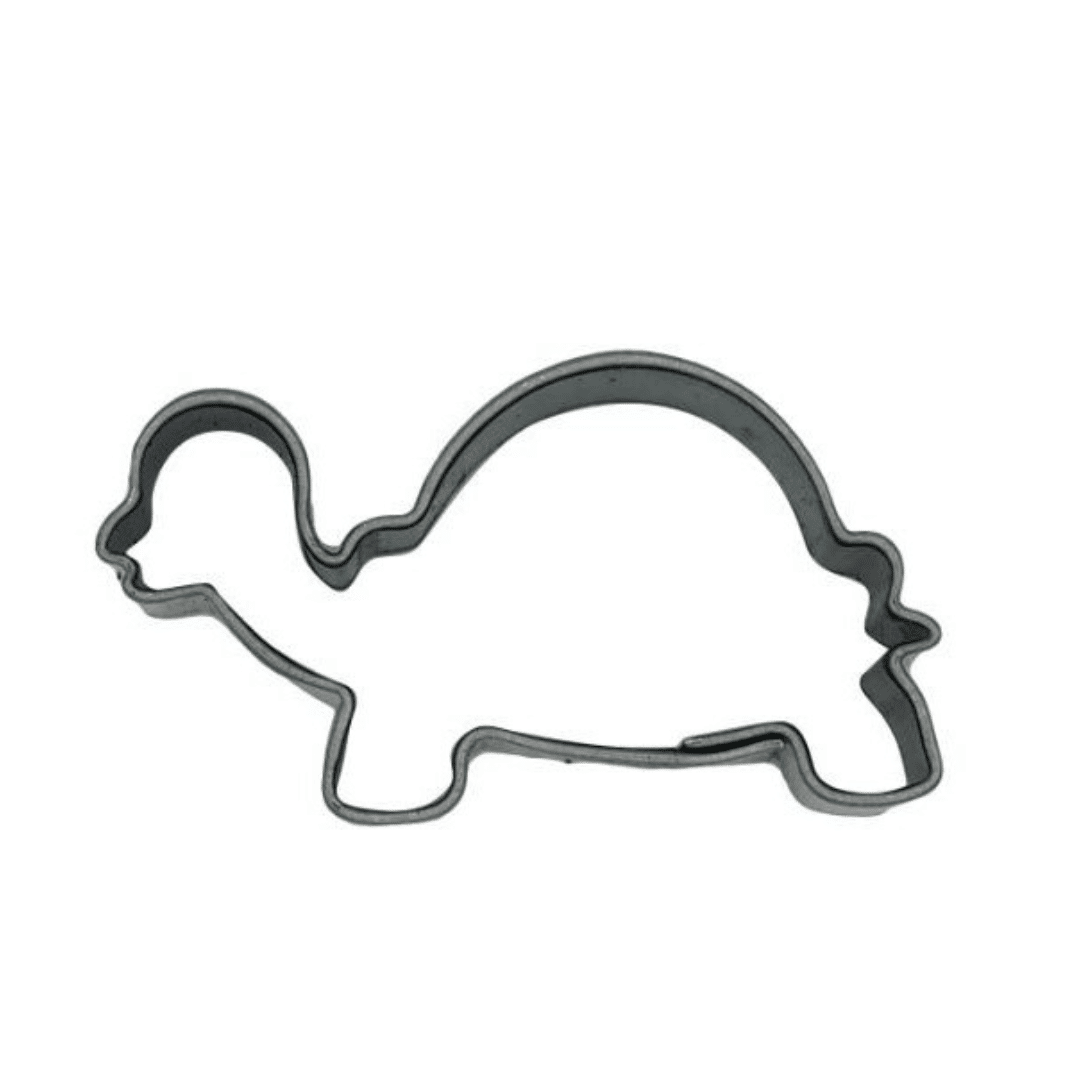 cortador de biscoitos em forma de tartaruga