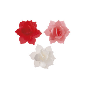 Flores de nenúfar em forma de bolacha Dekora