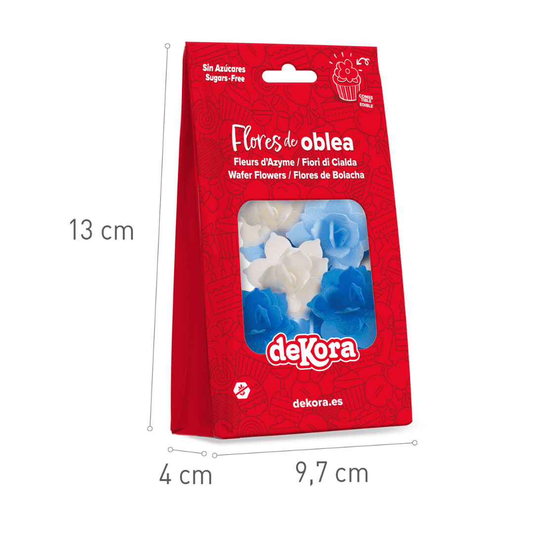 Nenúfares azuis Dekora
