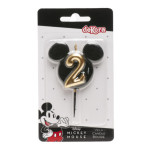 Vela para bolo de 2 anos do Mickey Mouse