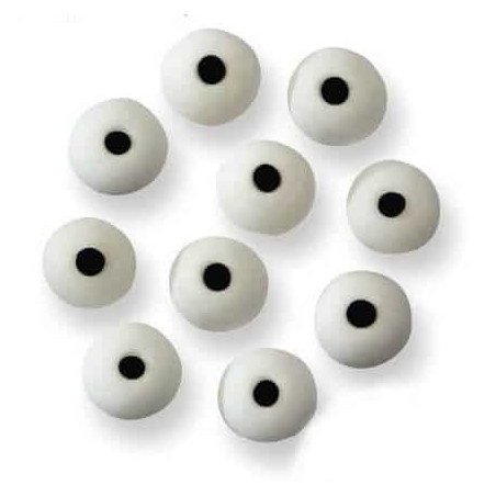 24 olhos com açúcar para bolo