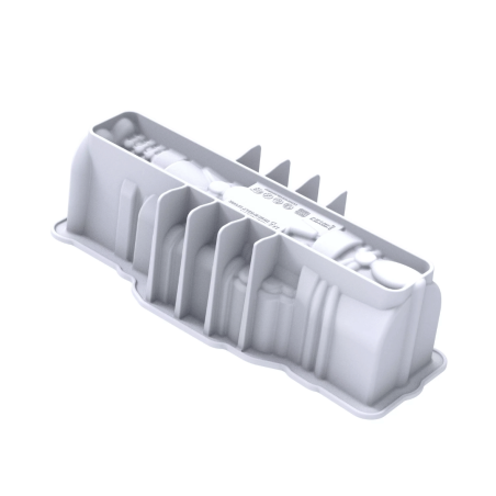 Molde de silicone para tronco de quebra-nozes Silikomart