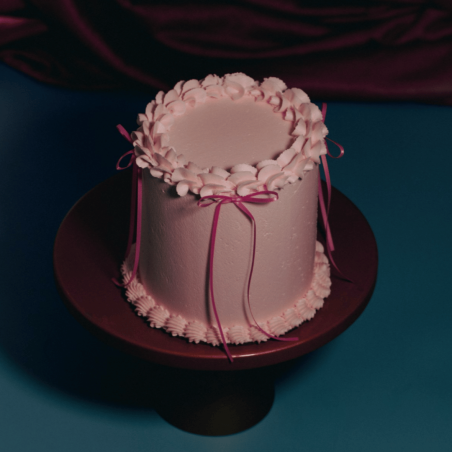 Topo de bolo de rosas Noeuds PME