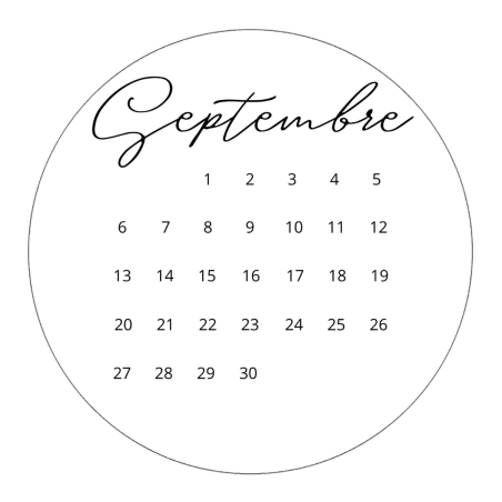 calendário de wafers-setembro