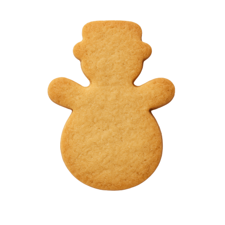 Cortador de biscoitos boneco de neve