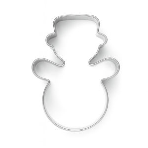 Cortador de biscoitos boneco de neve