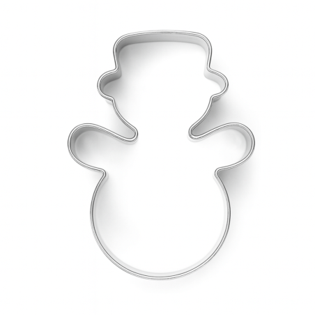 Cortador de biscoitos boneco de neve