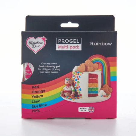 Multipack de coloração Rainbow Progel