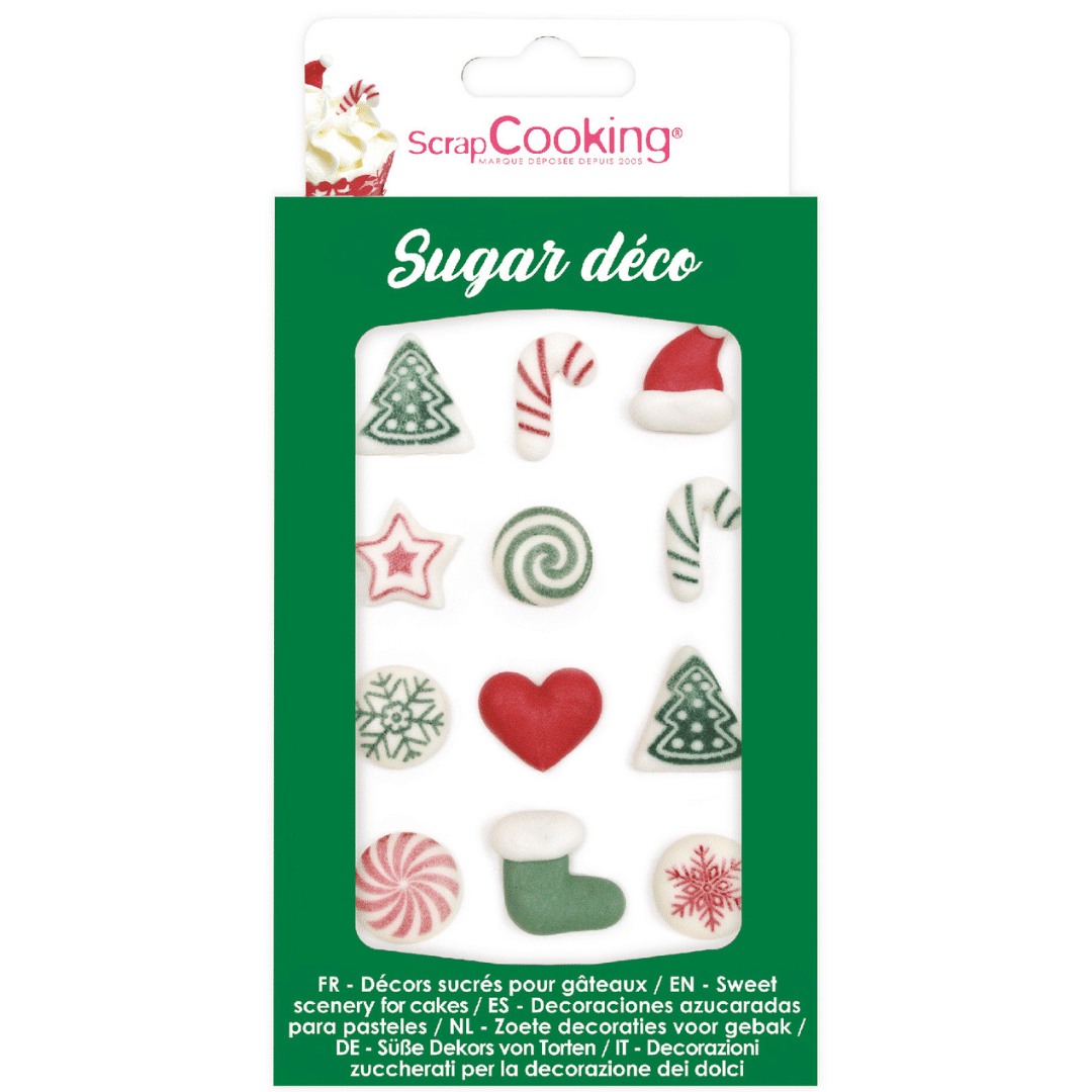Doces decorações de Natal
