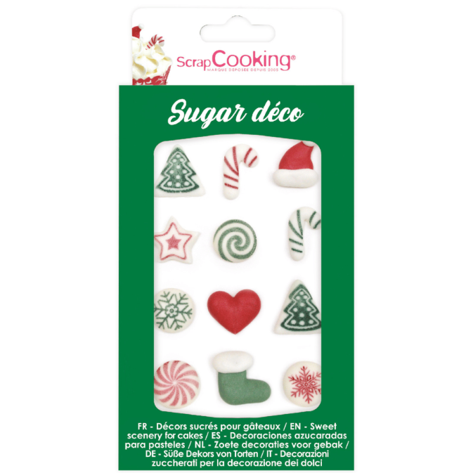 Doces decorações de Natal