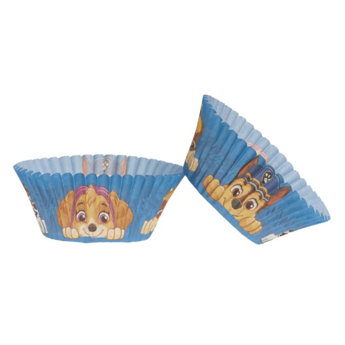 25 forminhas de cupcake da Patrulha Canina -