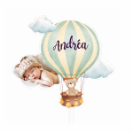 Topper de balão de ar quente para personalizar