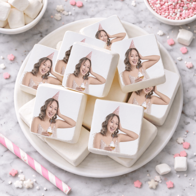 Marshmallows XL personalizados | Doce