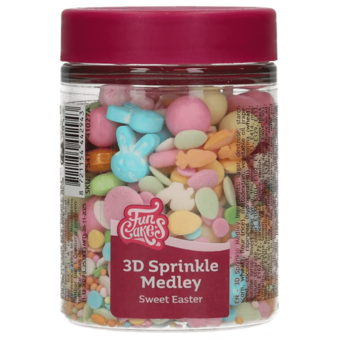 Mistura de Confeitos 3D Doce Páscoa