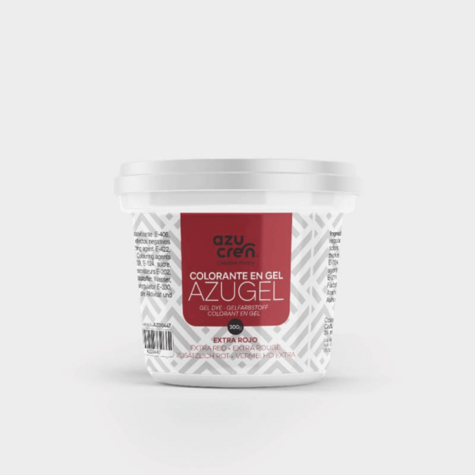 Corante alimentar - Azugel - Vermelho extra