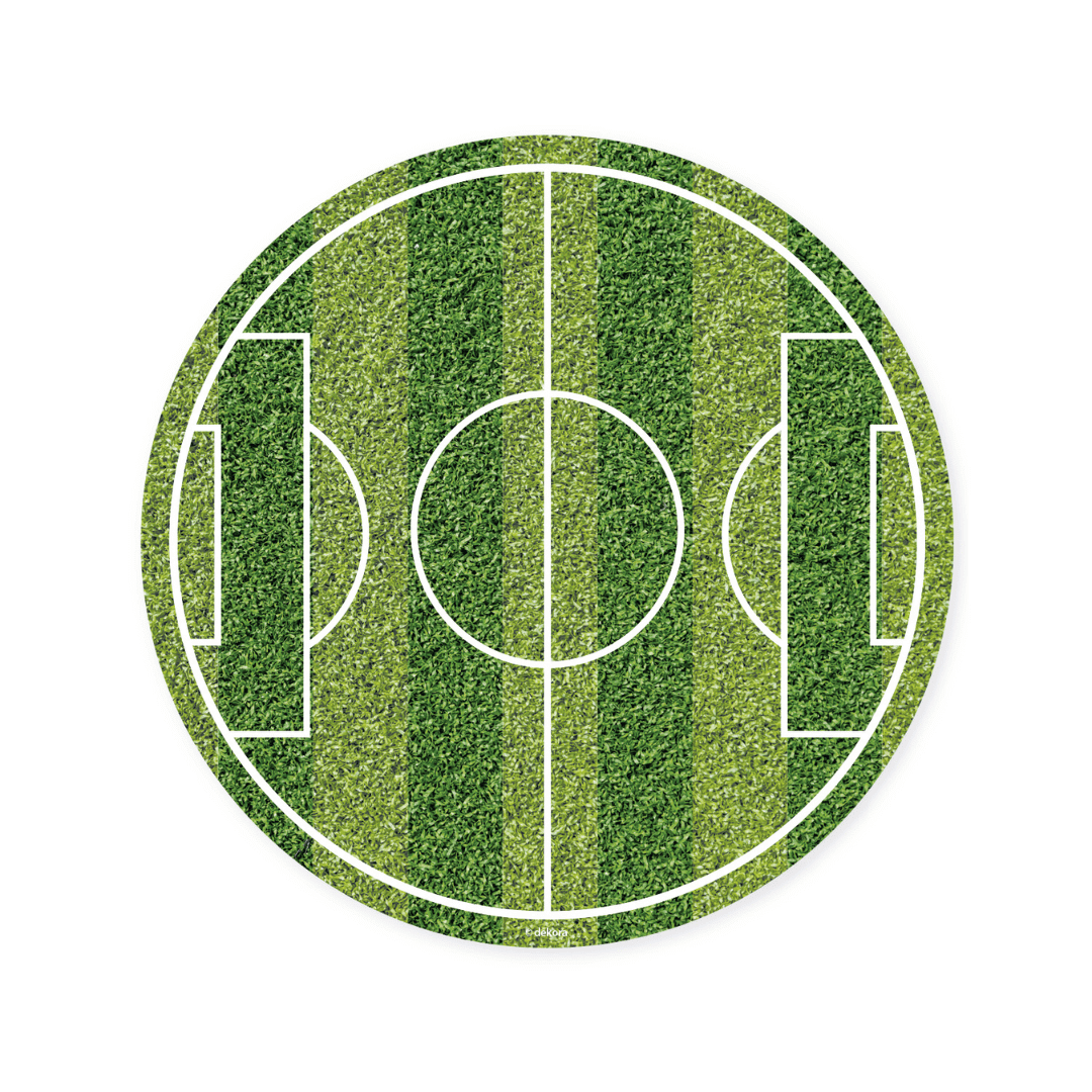 Disco de bolo em formato de bola de futebol americano - 15 cm