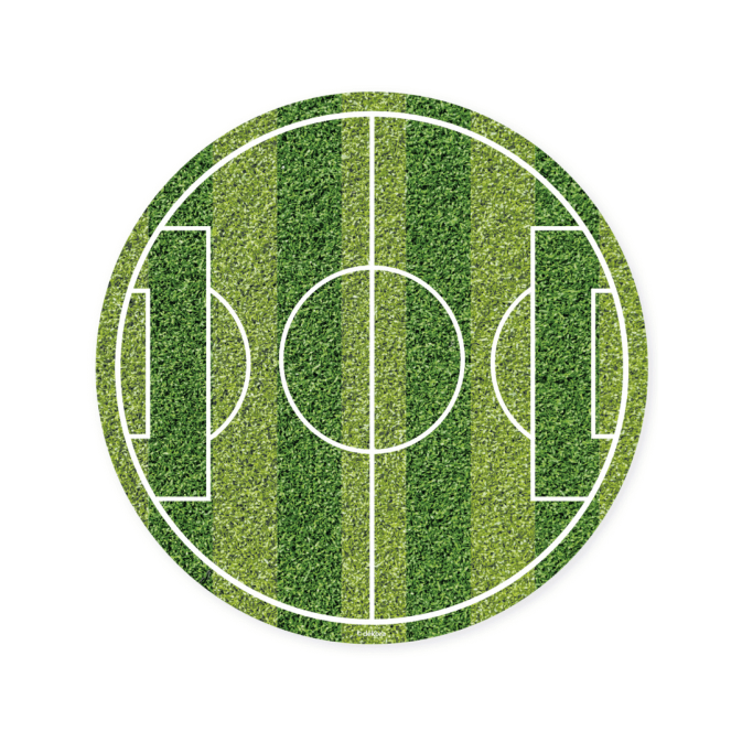 Disco de bolo em formato de bola de futebol americano - 15 cm